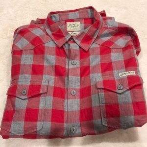 Lucky flannel button down